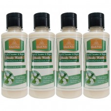 Khadi Pure Herbal Jasmine & Mogra Body Wash - 210ml (Set of 4)