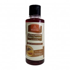 Khadi Pure Herbal Woody Sandal & Honey Hair Cleanser - 210ml