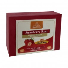Khadi Pure Herbal Strawberry Soap - 125g