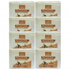 Khadi Pure Herbal Mix Fruit Soap - 125g (Set of 8)
