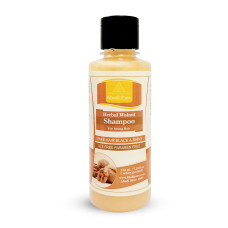 Khadi Pure Herbal Walnut Shampoo SLS-Paraben Free - 210ml