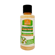 Khadi Pure Herbal Jasmine & Mogra Body Wash SLS-Paraben Free - 210ml