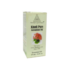 Khadi Pure Herbal Geranium Essential Oil - 15ml