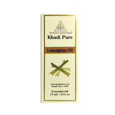 Khadi Pure Herbal Lemongrass Essential Oil - 15ml