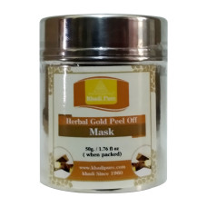 Khadi Pure Herbal Gold Peel Off Mask - 50g