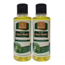 Khadi Pure Herbal Face Wash - 210ml (Set of 2)