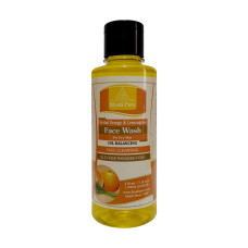 Khadi Pure Herbal Orange & Lemongrass Face Wash SLS-Paraben Free - 210ml