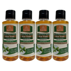 Khadi Pure Herbal Thyme Henna Hair Tonic - 210ml (Set of 4)