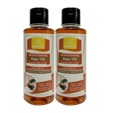 Khadi Pure Herbal Vitalising Hair Oil - 210ml (Set of 2)