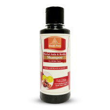 Khadi Pure Herbal Amla & Reetha Shampoo - 210ml (Set of 2)