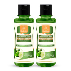 Khadi Pure Herbal Green Apple Shampoo + Conditioner - 210ml (Set of 2)