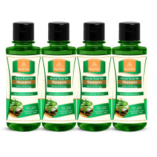 Khadi Pure Herbal Neem Sat Shampoo - 210ml (Set of 4)