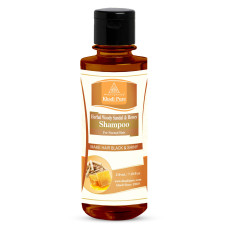 Khadi Pure Herbal Woody Sandal & Honey Shampoo - 210ml