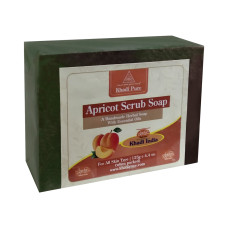 Khadi Pure Herbal Apricot Scrub Soap - 125g