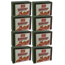 Khadi Pure Herbal Apricot Scrub Soap - 125g (Set of 8)