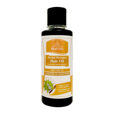 Khadi Pure Herbal Bhringraj Hair Oil - Mineral Oil & Paraffin Free - 210ml