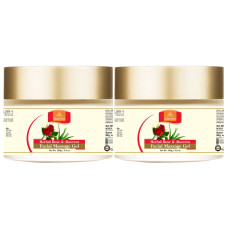 Khadi Pure Herbal Rose & Aloevera Face Massage Gel - 100g (Set of 2)