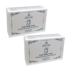Khadi Pure Herbal Goat Milk Soap - 125g (Set of 2)