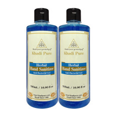 Khadi Pure Herbal Hand Sanitizer - 500ml (Set of 2)