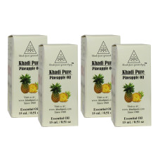 Khadi Pure Herbal Pineapple Essential Oil - 15ml (Set of 4)
