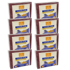 Khadi Pure Herbal Lavender Soap - 125g (Set of 8)